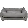 Image de Panier pour chien carré Trixie CityStyle - gris - Gris - 80x60 cm