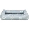 Image de Panier pour chien carré Trixie Jimmy Look - gris clair - Gris - 60×50 cm