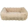 Image de Panier pour chien angulaire Trixie Elli - sable - Beige - 100×70 cm
