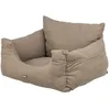 Image de Panier pour chien - TRIXIE - Siège de voiture - Taupe - Polyester - Moyen