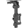 Image de My Wall HL 45-1 L Support décran pour plafond 1 Écran(s) noir inclinable rotatif support de plafond