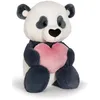 Image de Peluche panda - NICI - Nici Love - coeur décoratif - 35 cm - noir/blanc