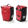 Image de Sacoches de vélo ORTLIEB Back Roller City Rouge-Noir (2 sacoches) - Pour cyclistes urbains
