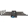 Image de Wera 967/9 TX XL HF 1 TORX® intérieur Jeu de clés mâles coudées T 8 T 9 T 10 T 15 T 20 T 25 T 27 T 30 T 40 9 pi