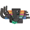 Image de Wera Hex-Plus Multicolour 2 Jeu de clés mâles coudées syst. métrique BlackLaser 950-9 - 05133164001