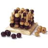 Image de Jeu de stratégie - GOKI - TicTacToe 3D en bois - Pour enfants - Mixte - Marron