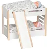 Image de Lit superposé pour poupée - GOKI - Arc-en-ciel - Bois solide - Avec toboggan - Pour poupées jusquà 45 cm