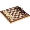 Image de Jeu de société - GOKI - Goki - Jeu de dames et échecs magnétique - Coffret en bois - 2 joueurs ou plus