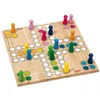 Image de Jeu de Ludo - Jeu de petits chevaux en bois - Mixte - Jeu de plateau - 3 ans et plus