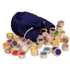 Image de Jeu de mémoire tactile - CAUSE - Mémo tactile des surfaces - Bois - Enfant - 3 ans et plus