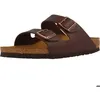 Image de Sandales - BIRKENSTOCK - Arizona - Marron - Synthétique - Boucle de serrage