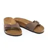 Image de Mules Birkenstock Madrid pour Femme - Marron - Synthétique