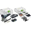 Image de Scie sauteuse sans fil 18V FESTOOL PSC 420 HPC EBI-Set CARVEX - 1 batterie 4Ah + chargeur rapide + systainer 13 accessoires - 57652
