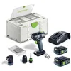 Image de Perceuse-visseuse sans fil TXS 12 25-Set - FESTOOL - avec 2 batteries 12V 2.5Ah - accessoires - Systainer - 576874