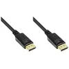 Image de Câble DisplayPort - Good Connections - 5m - Verrouillé Moulé Support 4K - Noir