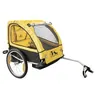 Image de Remorque vélo M-WAVE Carry All 40 SUS 20 pouces Jaune - Mixte - Jusquà 50 kg