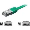 Image de Cordon de raccordement Equip - RJ-45 (M) - RJ-45 (M) - 1 m - Paire torsadée blindée (SSTP) - CAT 6 - Vert