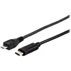 Image de Câble USB Micro-USB vers USB-C - Equip - 1m - Noir