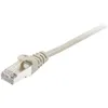 Image de Cordon de raccordement CAT 6a équipé RJ-45 mâle-mâle 50 cm blanc