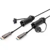 Image de Câble HDMI AOC - DIGITUS - 15m - 4K 60Hz - Gaine blindée - Cuivre hybride/fibre optique