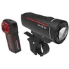 Image de Ensemble déclairage Trelock VectorLS300 & LS740 noir - Rechargeable USB - 30 lux - Pour voir - Mixte