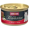 Image de Nourriture Humide - ANIMONDA VOM FEINSTEN - Mousse - sans Sucre - Boeuf et Canard - 12 x 85 g