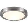 Image de Plafonnier - Trio - Condus - Moderne - Nickel Mat - IP44 - Salle de Bain - E27