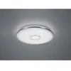 Image de Plafonniers led télécomandé Trio Osaka Chrome Plastique 678713006