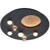Image de Plafonnier LED 42W - 5100lm 2300/3000/4000K - Noir mat - Dimmable - Trio - Zodiac