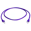 Image de Câble réseau TELEGARTNER RJ45 CAT 6a S/FTP Violet 5 m