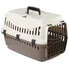Image de KERBL - Box de transport pour chien - EXPEDITION - 48x32x32cm - Crème et taupe - Sécurisé voiture