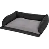 Image de KERBL - Coussin pour coffre - Gris/noir - 80x60cm