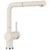 Image de Mitigeur dévier - BLANCO - Linus S - Bec extractible - Blanc doux - Rétractable