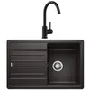 Image de Évier et accessoires - BLANCO - Pack évier + mitigeur - 1 bac - Rectangulaire - Réversible