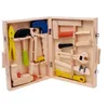 Image de Coffret à outils pour enfant - Qualité en bois - 12 pièces