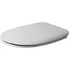 Image de Abattant WC - DURAVIT - Duraplus - Blanc - Universel - Sans amortisseur de fermeture