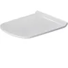 Image de Duravit-Abattant Durastyle blanc charniere inox sans softclose rÃ©f 60510000 en occasion ou reconditionné