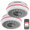 Image de Détecteur de fumée et monoxyde de carbone - VisorTech - RWM-210.duo - 85 dB - Connecté - 2 pièces