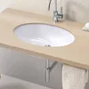 Image de Vasque à encastrer - VILLEROY & BOCH - Evana - CéramiquePlus - Ovale - Blanc brillant