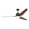 Image de Ventilateur de plafond - CasaFan - Eco Aviatos 162 - Noir et madère - 6 vitesses - Économie dénergie