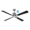 Image de Ventilateur de plafond - CASAFAN - ECO NEO III - Ø 132 cm - WiFi - 6 vitesses - Chrome brossé