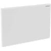 Image de Plaque de fermeture - GEBERIT - Sigma - Blanc - Synthétique - Déclenchement frontal