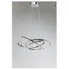 Image de Suspension LED - Kare Design - Saturn - Chromé - Contemporain - 52 cm diamètre