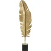 Image de Déco Plume cygne dorée XL 147cm Kare Design