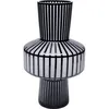 Image de Vase Roulette Belly 42cm - KARE - Verre satiné - Contemporain - Design