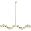Image de Suspension - KARE - Scala Balls - Dorée - 140 cm - 14 ampoules G9 LED
