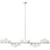 Image de Suspension - KARE - Scala Balls - 150cm - Chromée - 14 ampoules G9 LED