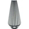 Image de Vase - KARE Design - Brillar Cylinder - Verre teint - Noir et blanc - 44cm