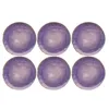 Image de Assiettes - Kare Design - Shirley - Violet - 26 cm - Set de 6 pièces