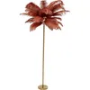 Image de Lampadaire plumes 165cm rouge Kare Design